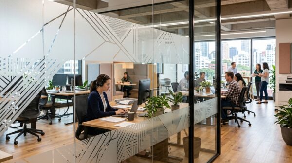 Hình ảnh giấy dán kính đơn giản