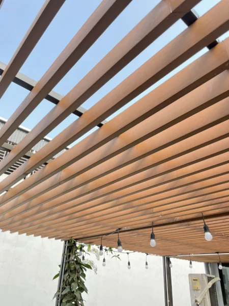 Dàn hoa ngoài trời