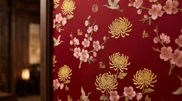 Hình ảnh giấy dán tường ngày tết