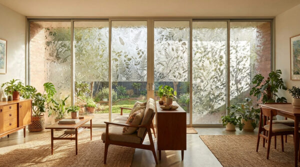 Các mẫu giấy dán kính đẹp