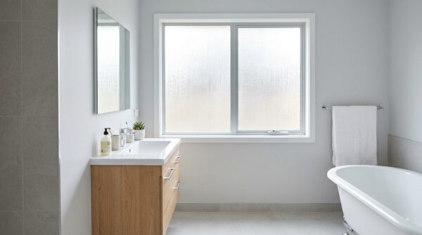 Mẫu giấy dán kính mờ