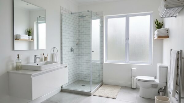 Hình ảnh giấy dán kính cho phòng tắm