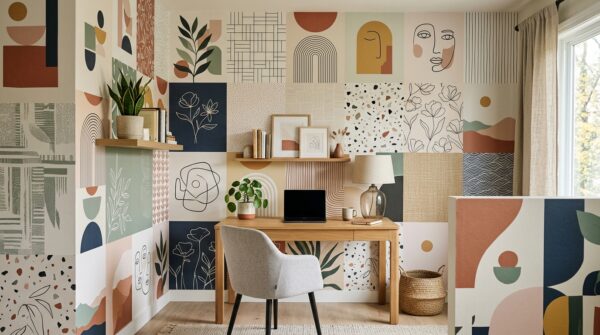 Mẫu giấy dán tường đẹp