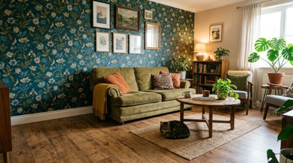 Mẫu giấy dán tường đẹp và nội thất