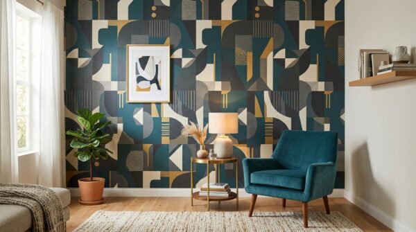 Mẫu giấy dán tường để trang trí