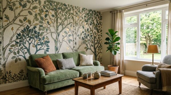 Hình ảnh giấy dán tường trang trí đẹp