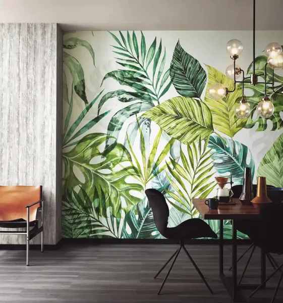 Mẫu giấy dán tường cho phòng khách