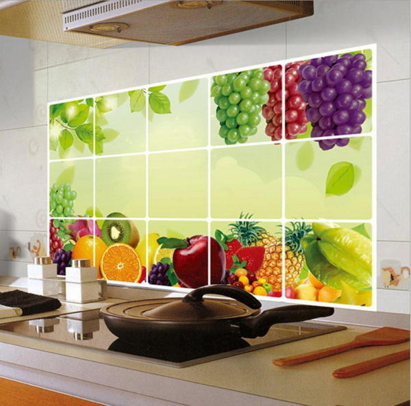 Mẫu giấy dán kính phòng bếp nhiều hộ gia đình sử dụng