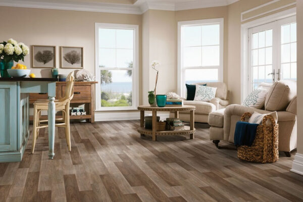 Mẫu sàn nhựa cho không gian