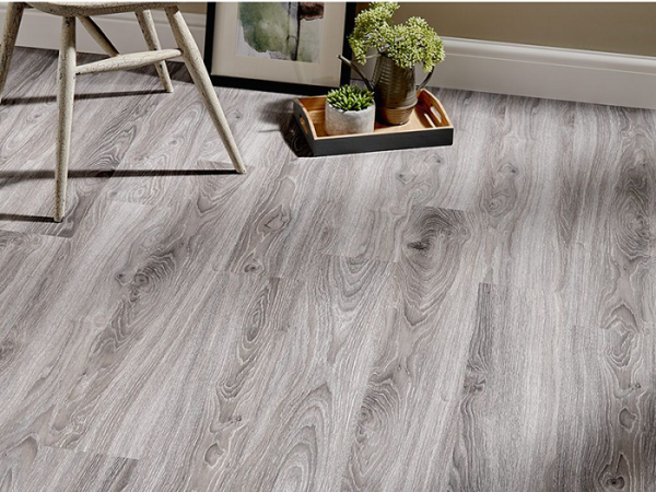 Mẫu sàn nhựa giả gỗ màu xám