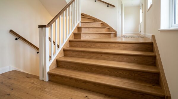 Mẫu thiết kế ốp gỗ cầu thang hiệu quả và đẹp