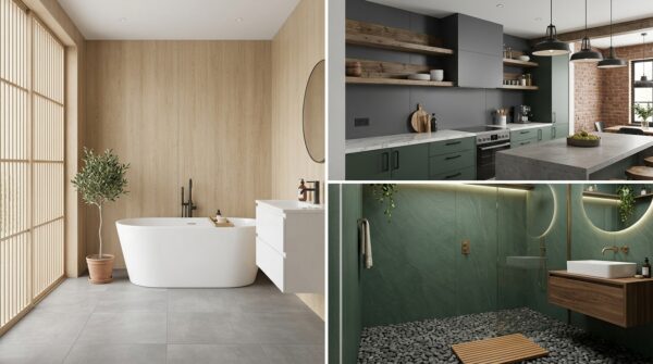 Các mẫu ốp tường cho không gian nơi ở