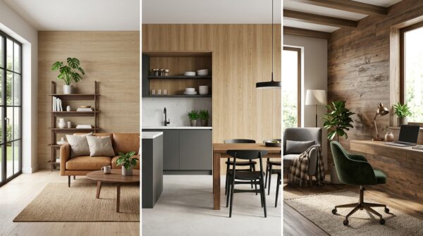 Mẫu ốp tường nhựa cho mọi không gian