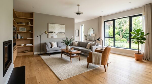 Các mẫu sàn gỗ công nghiệp cho căn phòng