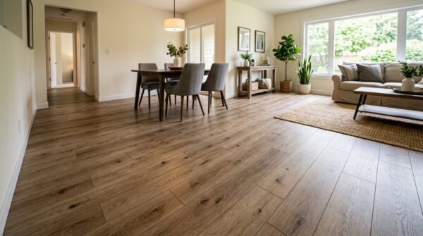 Mẫu sàn nhựa hèm khóa giả gỗ mới nhất