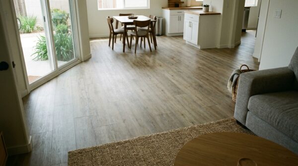 Hình ảnh mẫu về sàn nhựa hèm khóa