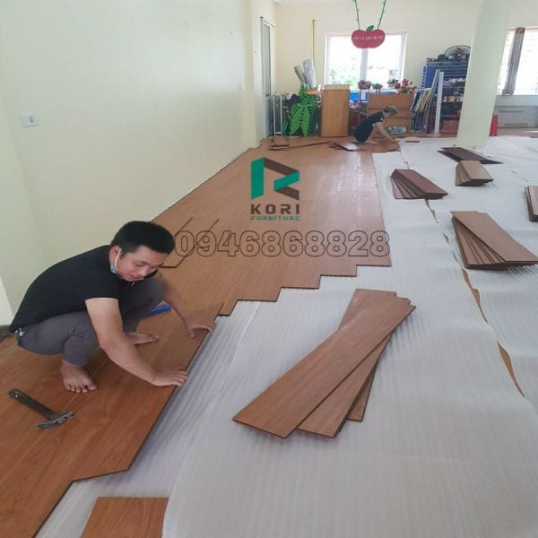 Thi công sàn gỗ công nghiệp Malaysia