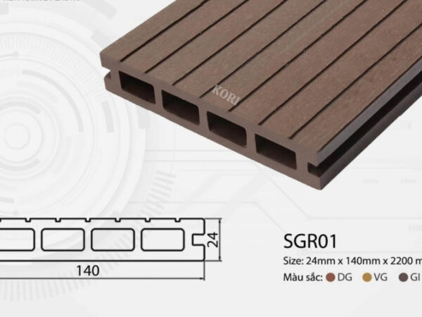 Mẫu sàn gỗ ngoài trời