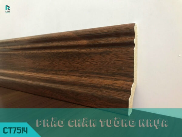 phào chân tường nhựa