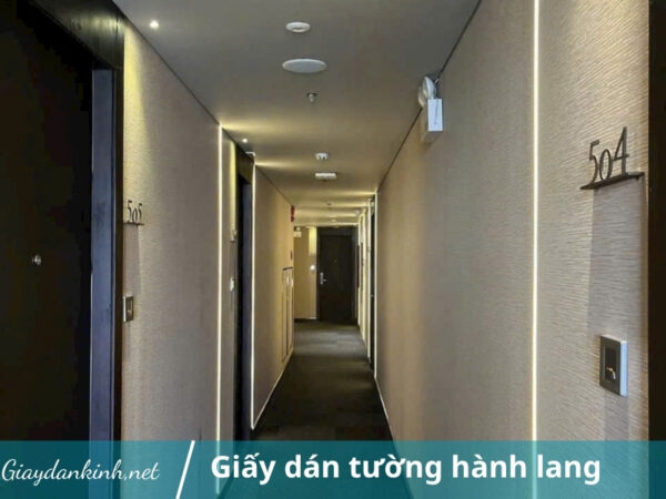 giấy dán tường hành lang