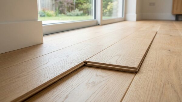 Hình ảnh cấu tạo bên trong chi tiết của sàn gỗ
