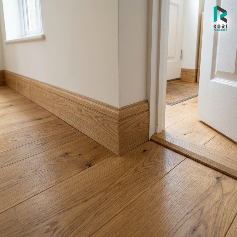 Hình ảnh nẹp phụ kiện ván sàn gõ