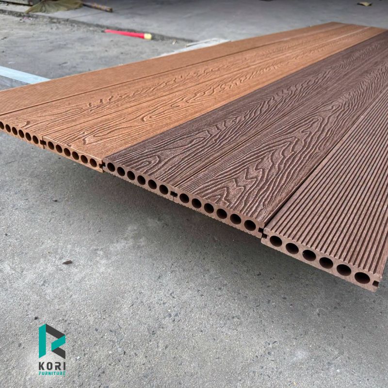 Hình ảnh tấm ván sàn nhựa ngoài trời 